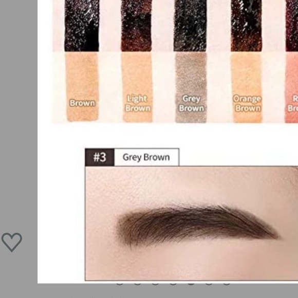 🌎Etude House - Eyebrows Gel. Colour -Brown - Picture 11 of 11